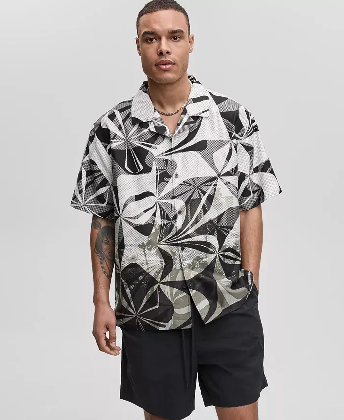 Мужская короткорукавная рубашка с отложным воротником Slick Play Mode of One, черный
Мужская короткорукавная рубашка с отложным воротником Slick Play Mode of One, черный