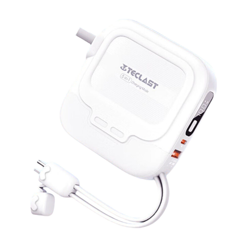 Портативный аккумулятор внешний Teclast S10 Pro, белый
Портативный аккумулятор внешний Teclast S10 Pro, белый