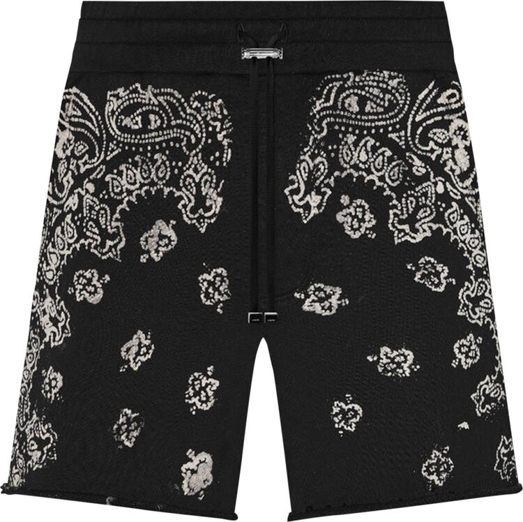 Шорты Amiri Bandana Bleach Shorts 'Black', черный
Шорты Amiri Bandana Bleach Shorts 'Black', черный