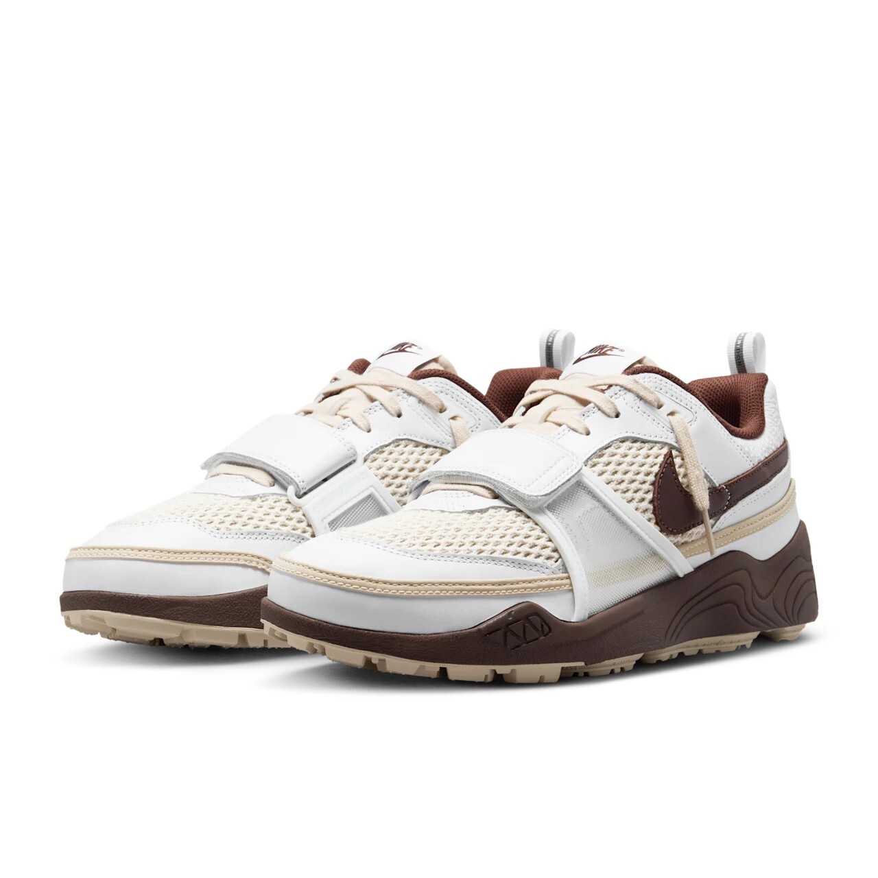 Кроссовки унисекс Travis Scott x Nike Zoom Field Jaxx, белый/коричневый
Кроссовки унисекс Travis Scott x Nike Zoom Field Jaxx, белый/коричневый