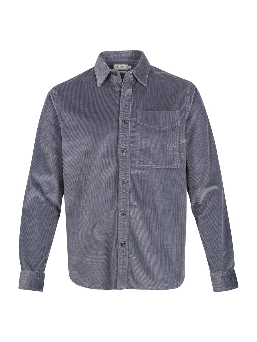Удобная рубашка на пуговицах Shiwi Dave, антрацит
Удобная рубашка на пуговицах Shiwi Dave, антрацит