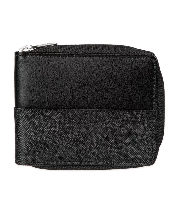 Мужской кошелек Zip Around с RFID-защитой и перекрывающимся саффиано Calvin Klein
Мужской кошелек Zip Around с RFID-защитой и перекрывающимся саффиано Calvin Klein