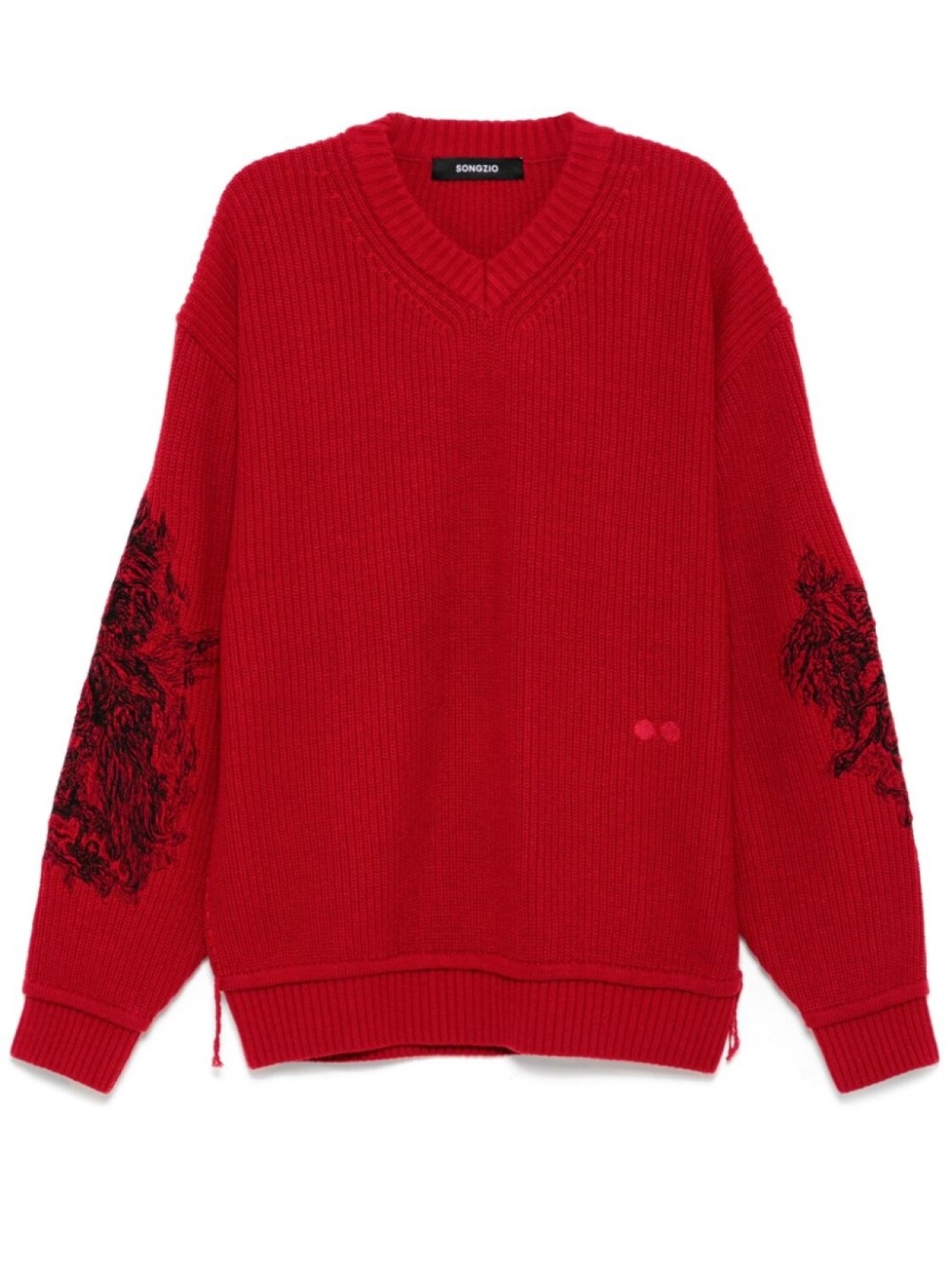 Джемпер с вышивкой SONGZIO, красный
Джемпер с вышивкой SONGZIO, красный