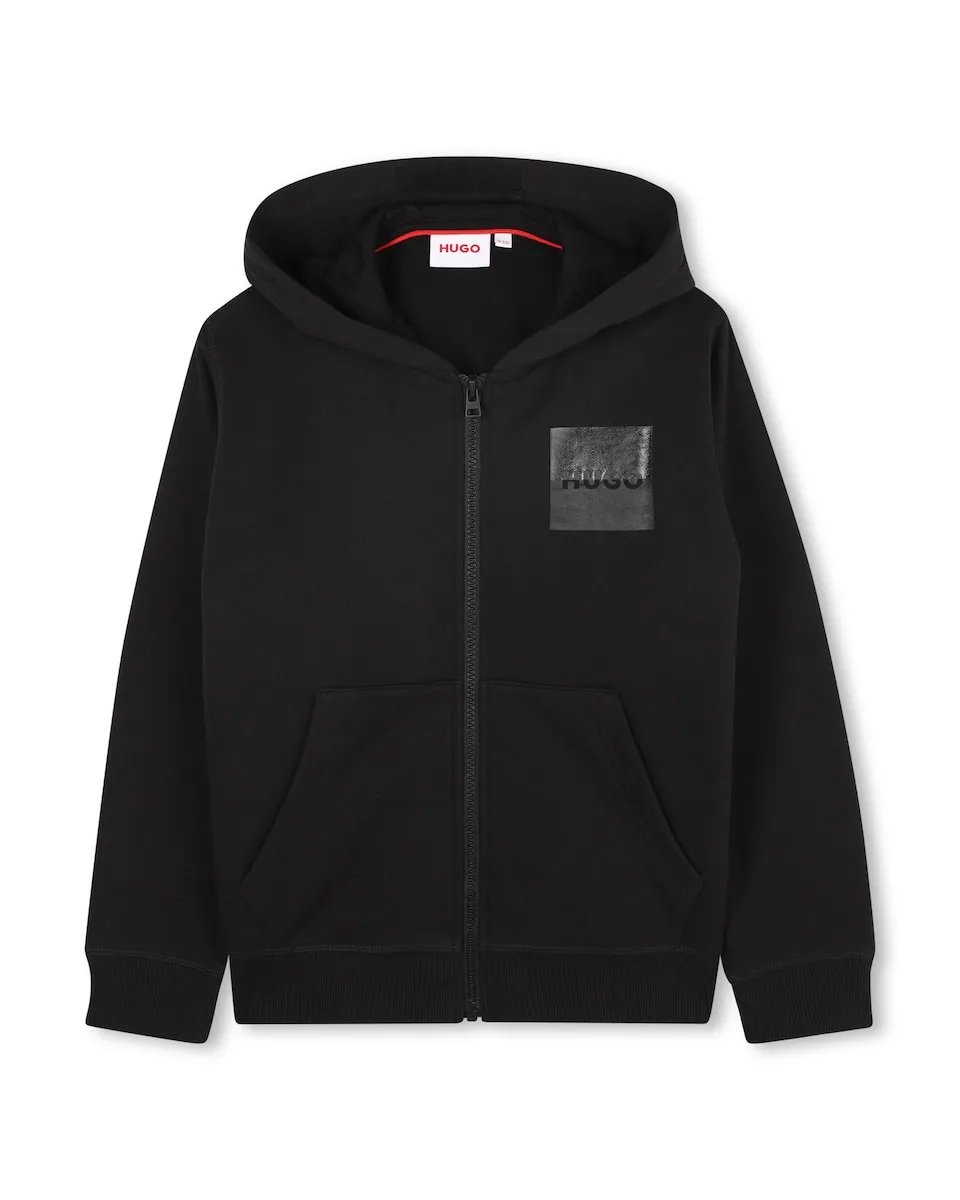 Детский свитер с длинным рукавом Hugo, черный
Детский свитер с длинным рукавом Hugo, черный