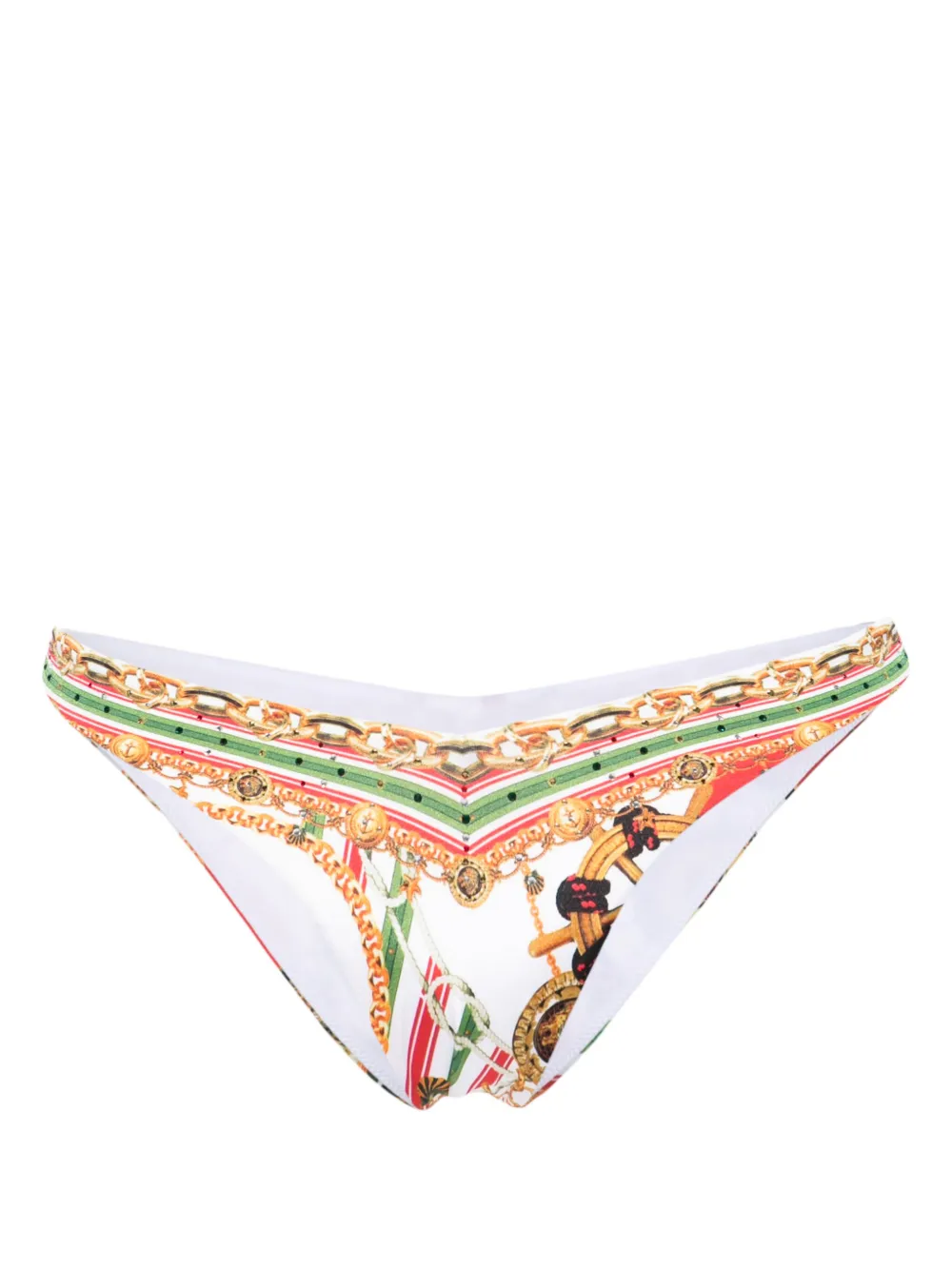 Плавки бикини Saluti с принтом Summertime Camilla, белый
Плавки бикини Saluti с принтом Summertime Camilla, белый