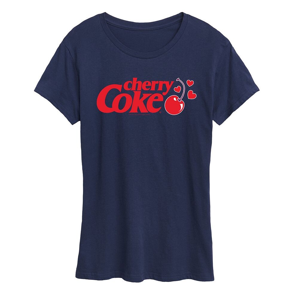 Женская футболка с рисунком Cherry Coke Heart Cherry Licensed Character, темно-синий
Женская футболка с рисунком Cherry Coke Heart Cherry Licensed Character, темно-синий