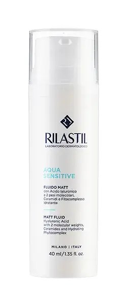 Rilastil Aqua Sensitive Fluido Matt 40 мл Увлажняющая эмульсия
Rilastil Aqua Sensitive Fluido Matt 40 мл Увлажняющая эмульсия