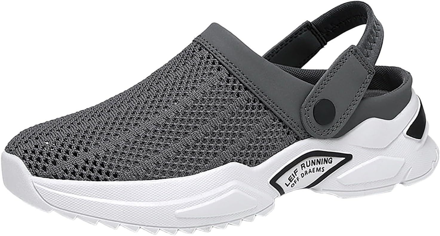 Мужские комфортные летние сандалии, дышащие, легкие, повседневные слипоны для прогулок на улице и на пляже Generic, серый
Мужские комфортные летние сандалии, дышащие, легкие, повседневные слипоны для прогулок на улице и на пляже Generic, серый