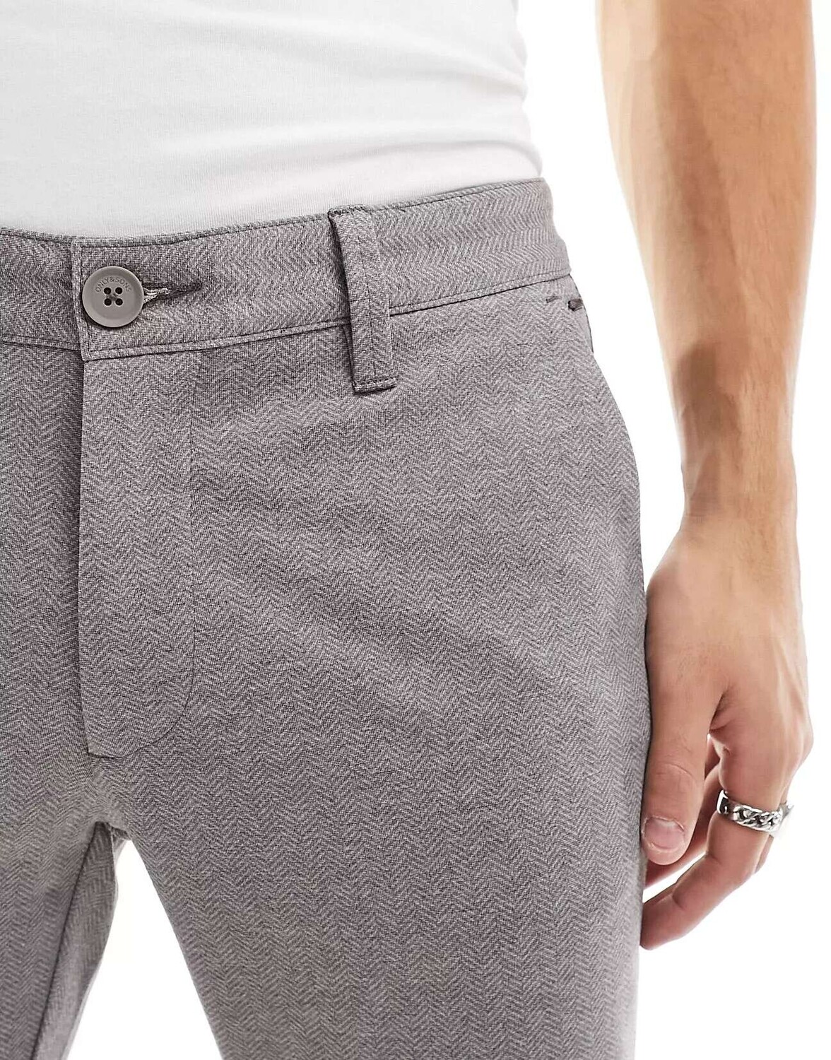 Светло-серые элегантные зауженные брюки Only & Sons, Серый, Светло-серые элегантные зауженные брюки Only & Sons
Светло-серые элегантные зауженные брюки Only & Sons, Серый, Светло-серые элегантные зауженные брюки Only & Sons