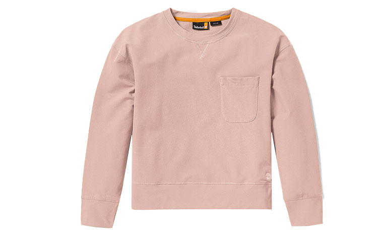 Свитшот женский светло-розовый Timberland 
Свитшот женский светло-розовый Timberland