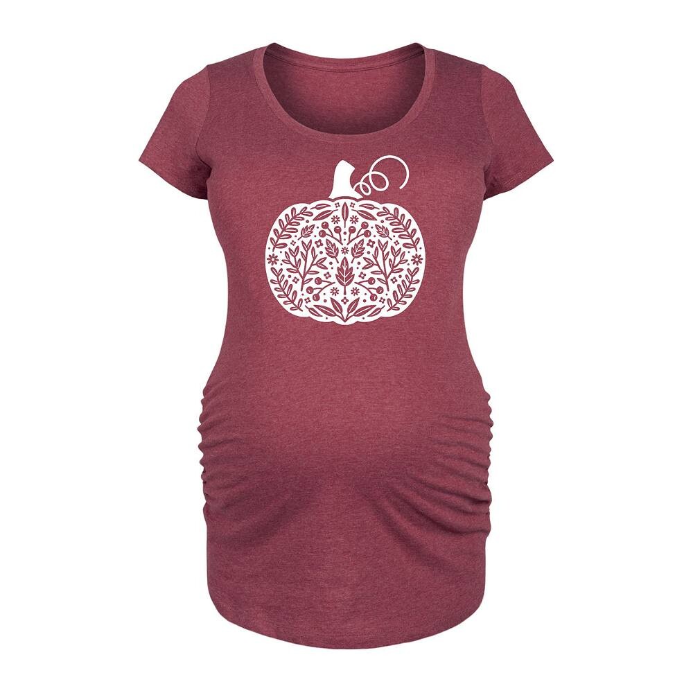 Осенняя футболка с рисунком тыквы для беременных Licensed Character, красный
Осенняя футболка с рисунком тыквы для беременных Licensed Character, красный