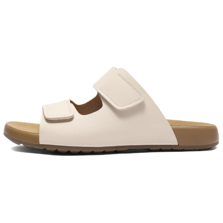 Мужские тапочки-слайды с резиновой подошвой, устойчивой к запахам и истиранию, цвета экрю BELLE, Ecru
Мужские тапочки-слайды с резиновой подошвой, устойчивой к запахам и истиранию, цвета экрю BELLE, Ecru