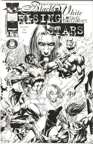 Top Cow Classics in Black and White: Rising Stars #1 July 2000 (Image Comics/ Top Cow)
Top Cow Classics in Black and White: Rising Stars #1 July 2000 (Image Comics/ Top Cow)