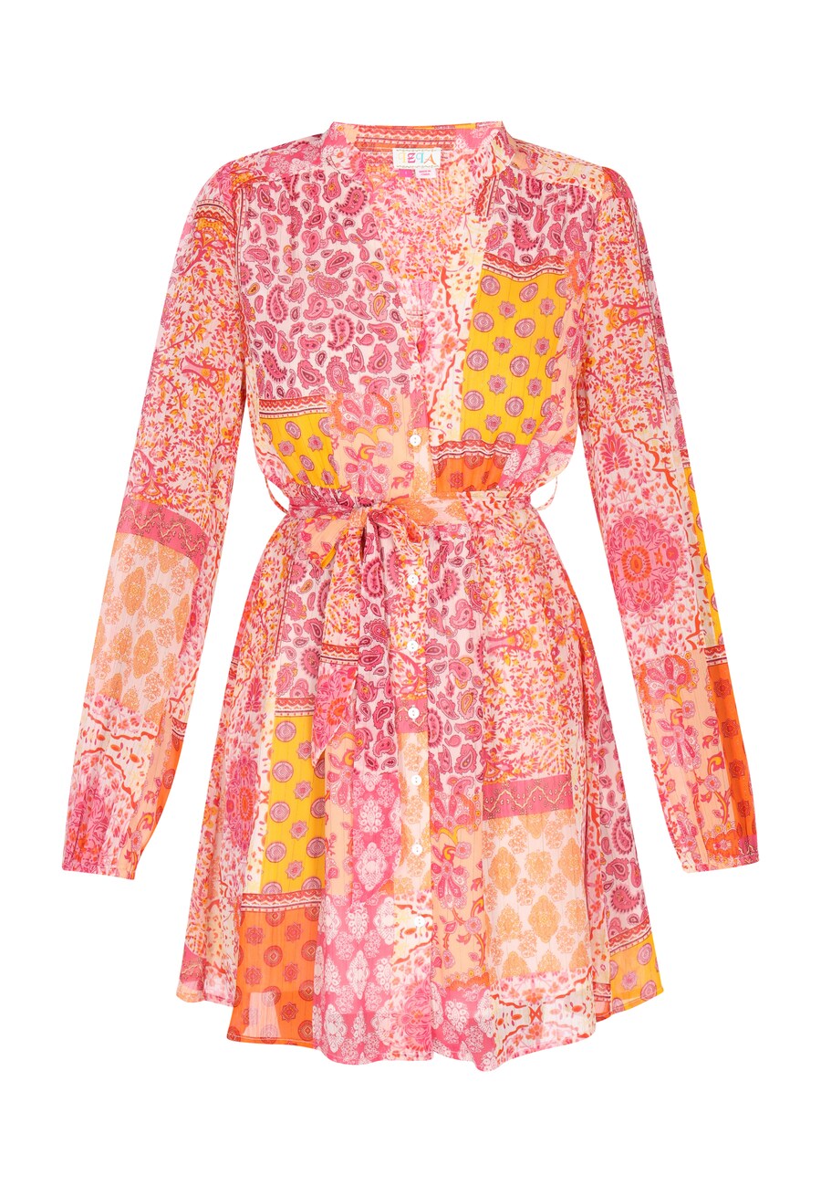 Платье-рубашка IZIA, оранжевый 
Платье-рубашка IZIA, оранжевый