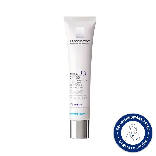 Крем для лица от пигментации с spf30, 40 мл La Roche-Posay Mela b3
Крем для лица от пигментации с spf30, 40 мл La Roche-Posay Mela b3