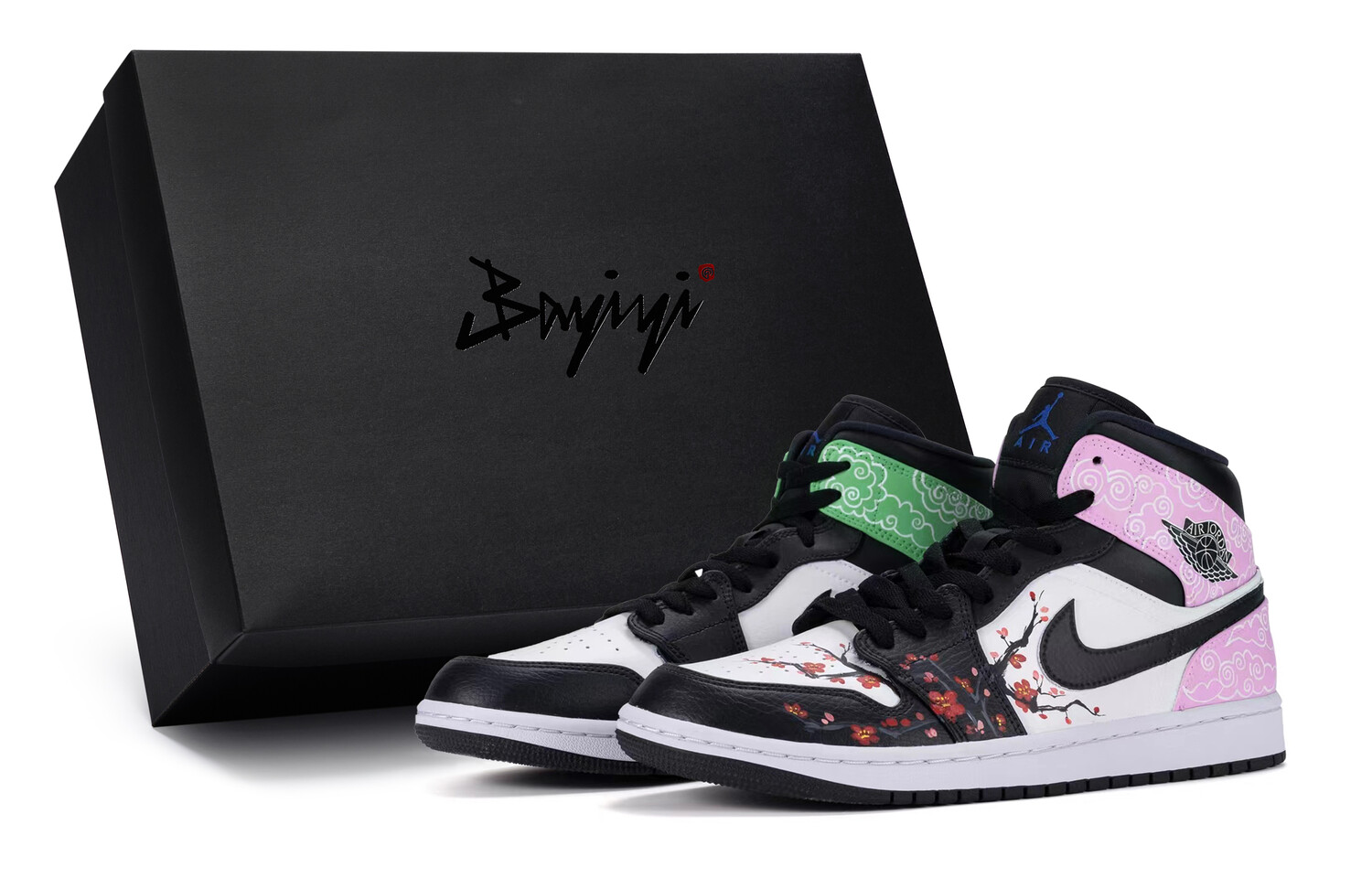 Кроссовки Air Jordan 1 Vintage Basketball Shoes Women's Mid-top White/pink/green, зеленый
Кроссовки Air Jordan 1 Vintage Basketball Shoes Women's Mid-top White/pink/green, зеленый