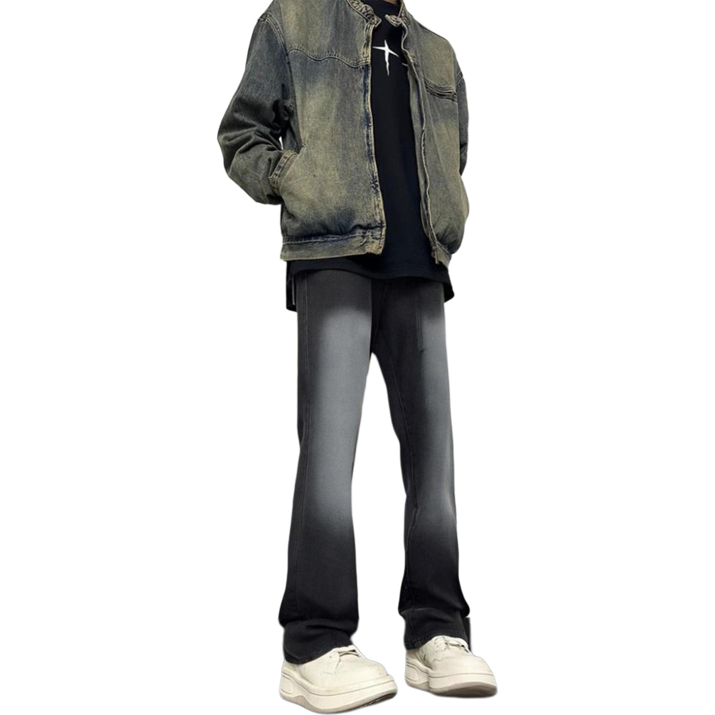 Джинсы Unisex Moderate Straight Fit ZIAREL, черный серый
Джинсы Unisex Moderate Straight Fit ZIAREL, черный серый