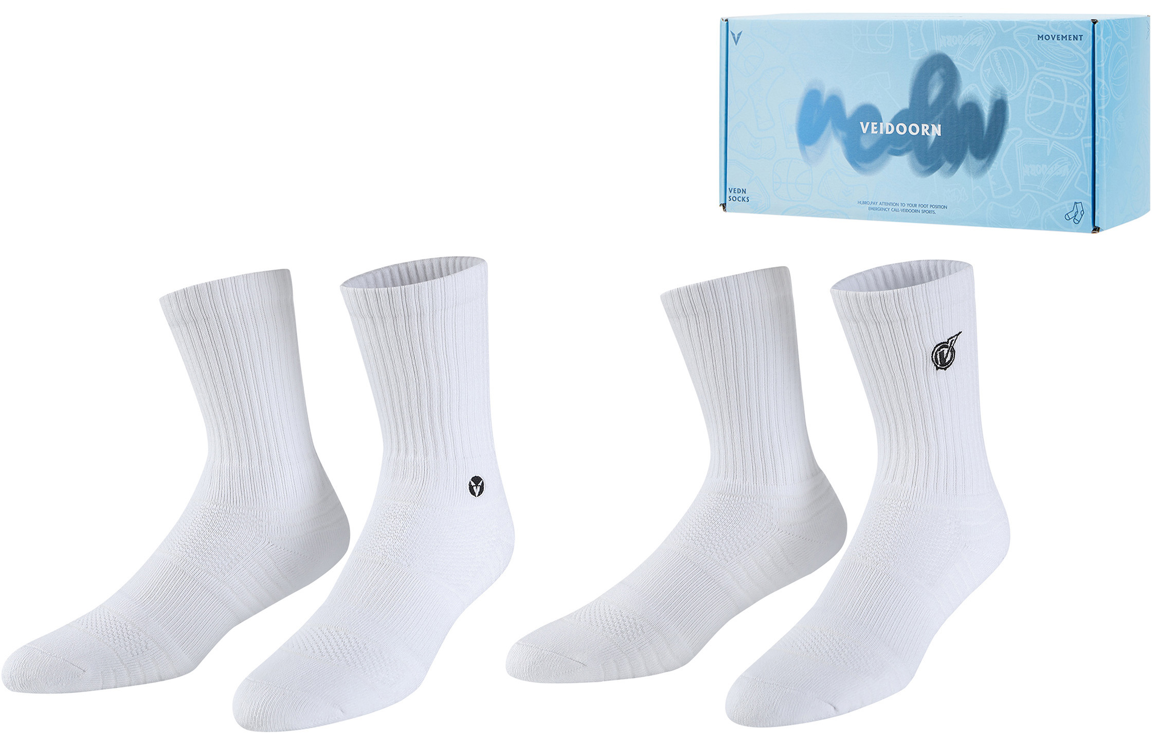 Гольфы унисекс 2 пары VEIDOORN, 2 пары (бежевый+белый)
Гольфы унисекс 2 пары VEIDOORN, 2 пары (бежевый+белый)