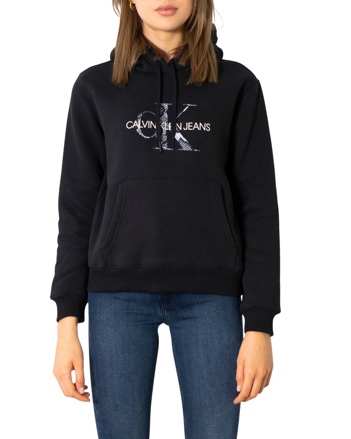 Толстовка женская Calvin Klein Jeans с капюшоном и карманом, черный
Толстовка женская Calvin Klein Jeans с капюшоном и карманом, черный