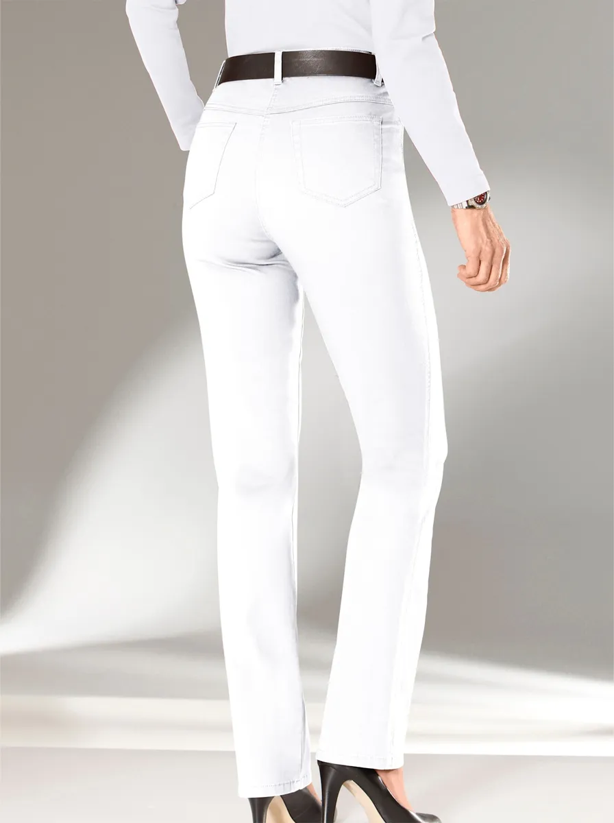 Джинсы с 5 карманами в стиле casual Looks (1 шт.), белый
Джинсы с 5 карманами в стиле casual Looks (1 шт.), белый