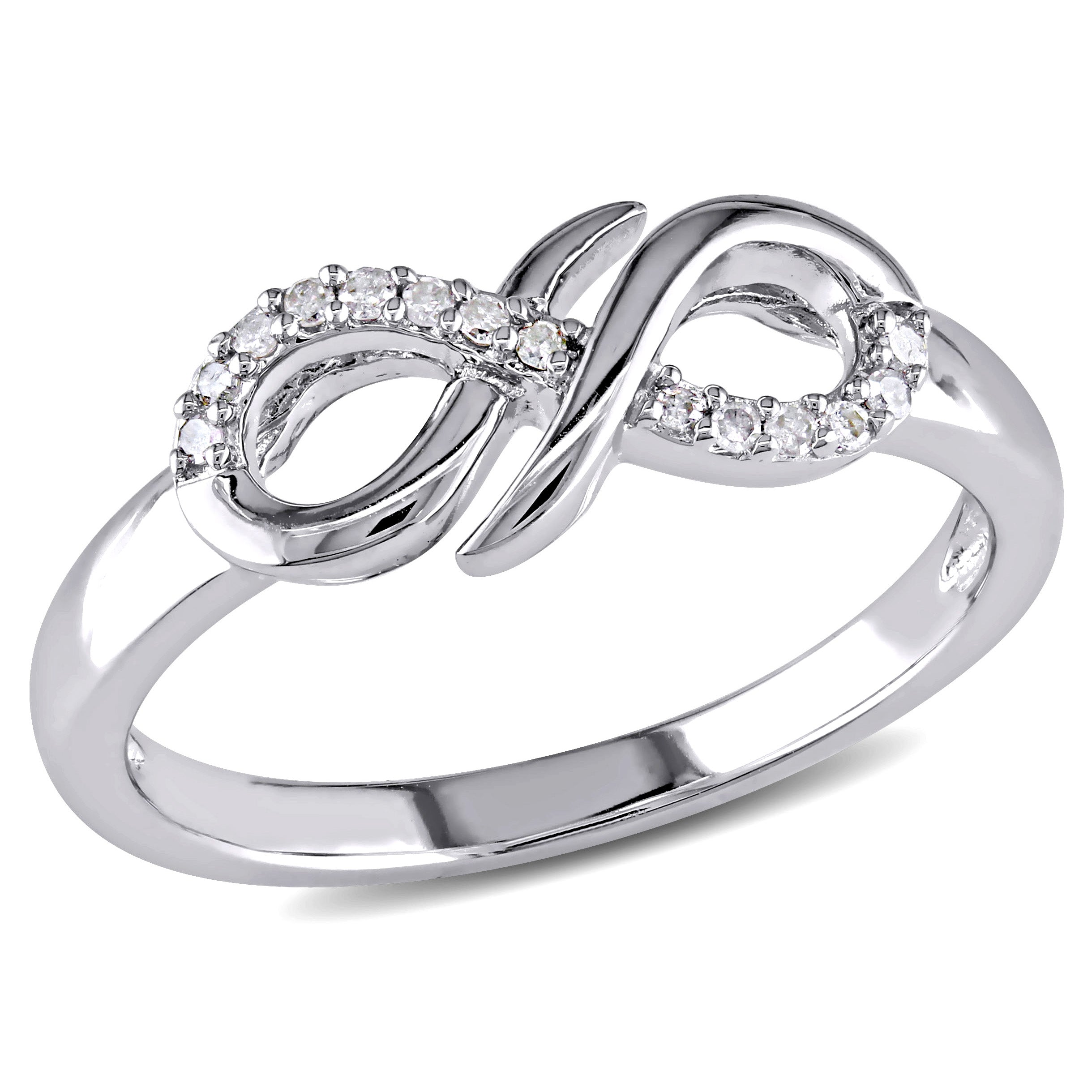 Кольцо Mimi & Max Diamond Infinity из стерлингового серебра Mimi & Max, белый
Кольцо Mimi & Max Diamond Infinity из стерлингового серебра Mimi & Max, белый