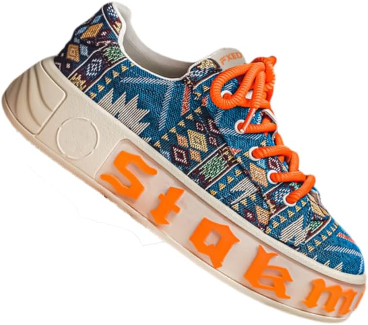 Мужские повседневные кроссовки в национальном стиле 2025 года с толстой подошвой, дышащие, подчеркивающие уличный тренд в стиле камуфляжа и спортивной одежды Clolinde, Orang
Мужские повседневные кроссовки в национальном стиле 2025 года с толстой подошвой, дышащие, подчеркивающие уличный тренд в стиле камуфляжа и спортивной одежды Clolinde, Orang