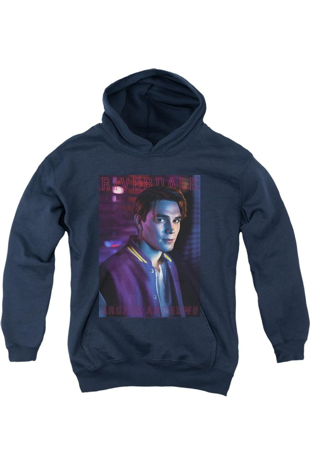 Реверсивная толстовка Riverdale с капюшоном Archie Andrews для молодежи Gildan, темно-синий
Реверсивная толстовка Riverdale с капюшоном Archie Andrews для молодежи Gildan, темно-синий
