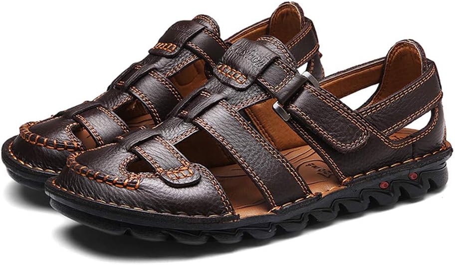 Мужские летние дышащие сандалии, повседневные, для прогулок на открытом воздухе, слипоны для вождения Yuper, коричневый
Мужские летние дышащие сандалии, повседневные, для прогулок на открытом воздухе, слипоны для вождения Yuper, коричневый