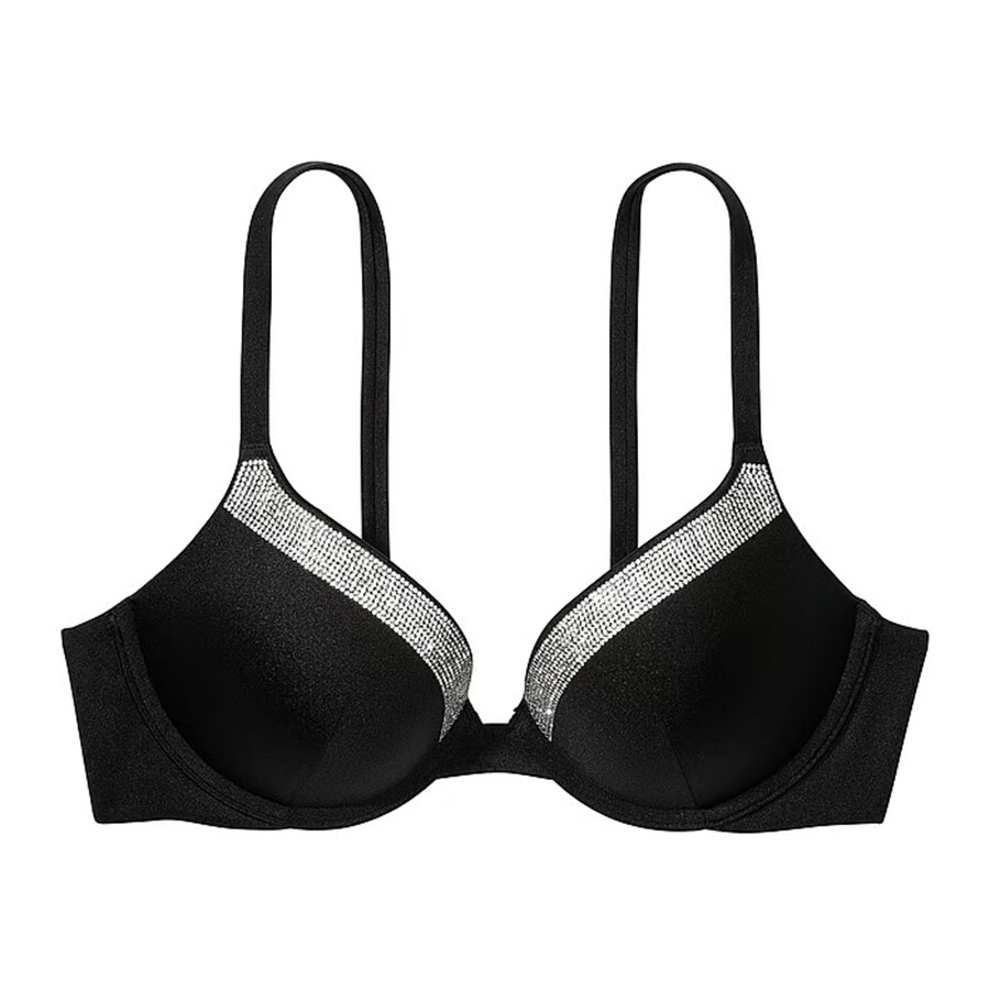Топ бикини Victoria's Secret Swim Very Sexy Shine-Trim Push-Up, черный
Топ бикини Victoria's Secret Swim Very Sexy Shine-Trim Push-Up, черный