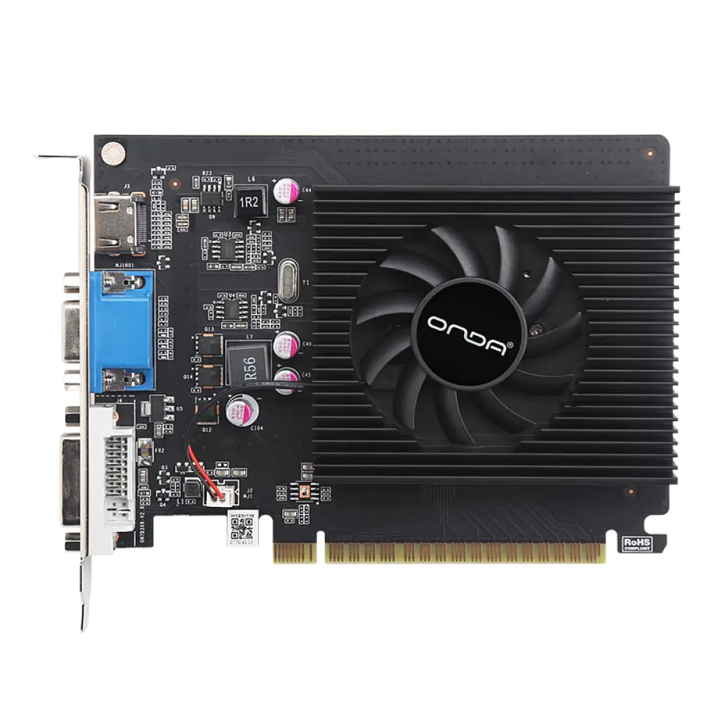 Видеокарта графическая Onda GT 730K GDDR3 4GB V5 64 bit
Видеокарта графическая Onda GT 730K GDDR3 4GB V5 64 bit