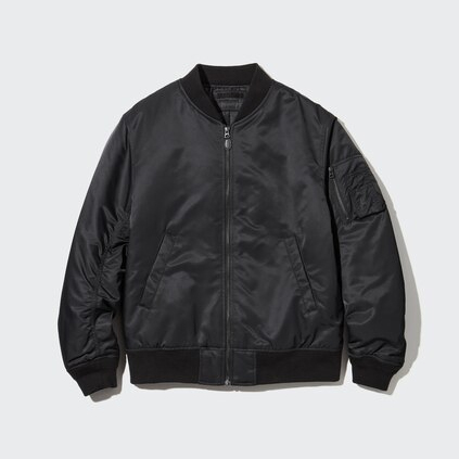 Бомбер унисекс Uniqlo MA-1, 09 черный
Бомбер унисекс Uniqlo MA-1, 09 черный