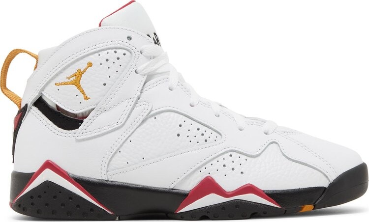 Кроссовки Air Jordan 7 Retro GS Cardinal 2022, белый 
Кроссовки Air Jordan 7 Retro GS Cardinal 2022, белый