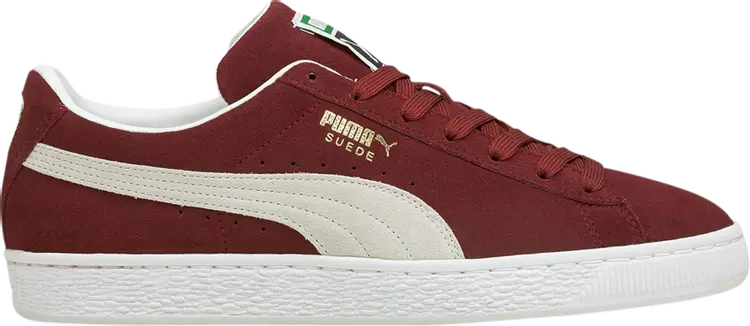 Кроссовки Puma Suede Classic 21 Cabernet, красный 
Кроссовки Puma Suede Classic 21 Cabernet, красный