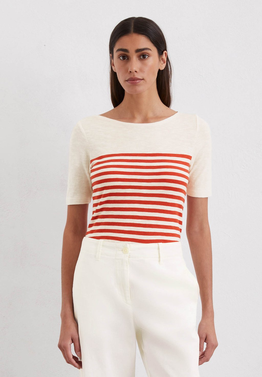 Футболка с принтом SHORT SLEEVE BOAT NECK STRIPED Marc O'Polo, светло-красный
Футболка с принтом SHORT SLEEVE BOAT NECK STRIPED Marc O'Polo, светло-красный