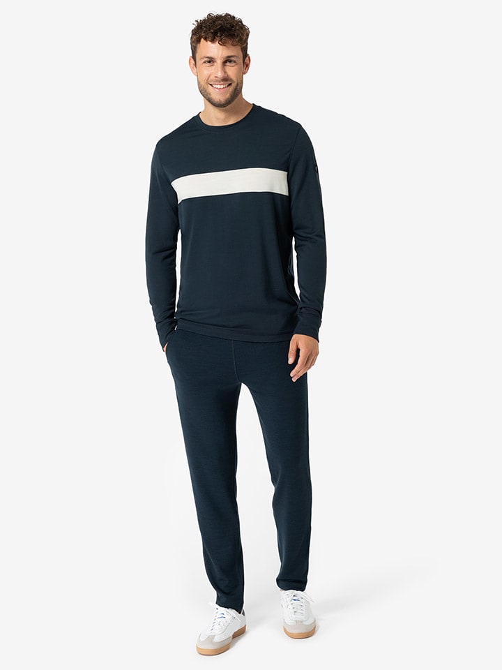 Функциональный лонгслив Montana super.natural, темно-синий/белый
Функциональный лонгслив Montana super.natural, темно-синий/белый