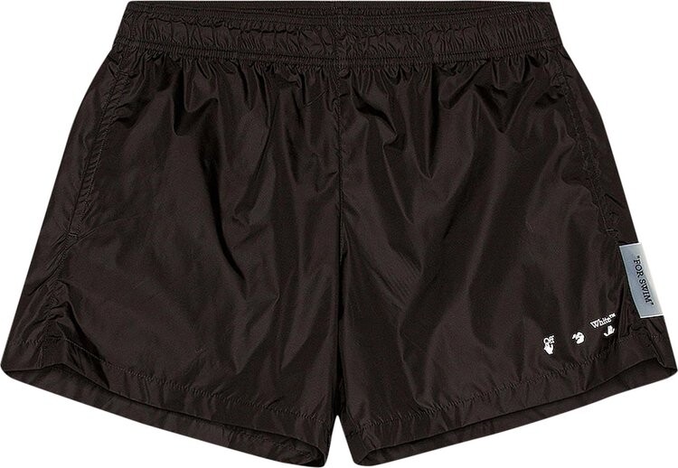 Шорты для плавания Off-White Logo Swimshorts 'Black/White', черный
Шорты для плавания Off-White Logo Swimshorts 'Black/White', черный