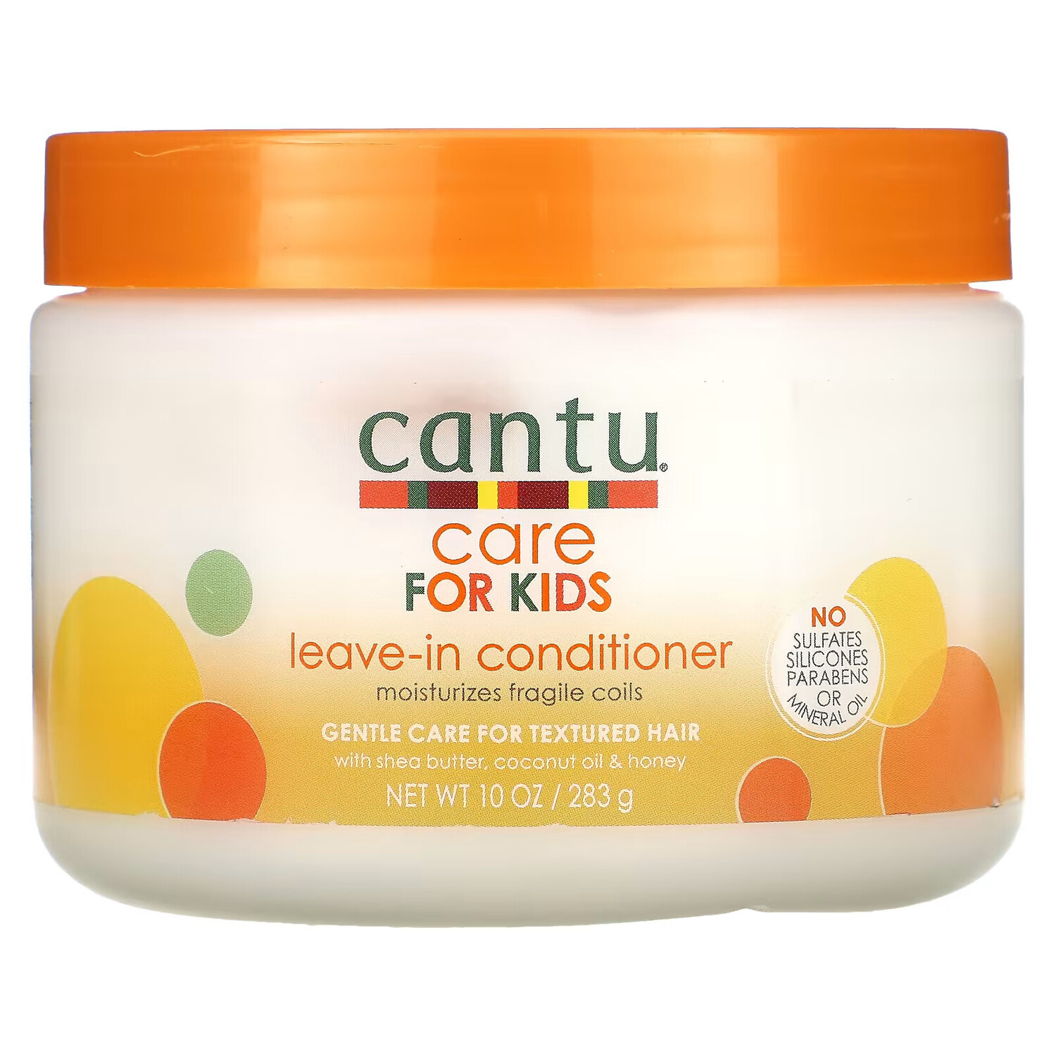Cantu, Care For Kids, несмываемый кондиционер, деликатный уход за текстурированными волосами, 283 г (10 унций)
Cantu, Care For Kids, несмываемый кондиционер, деликатный уход за текстурированными волосами, 283 г (10 унций)
