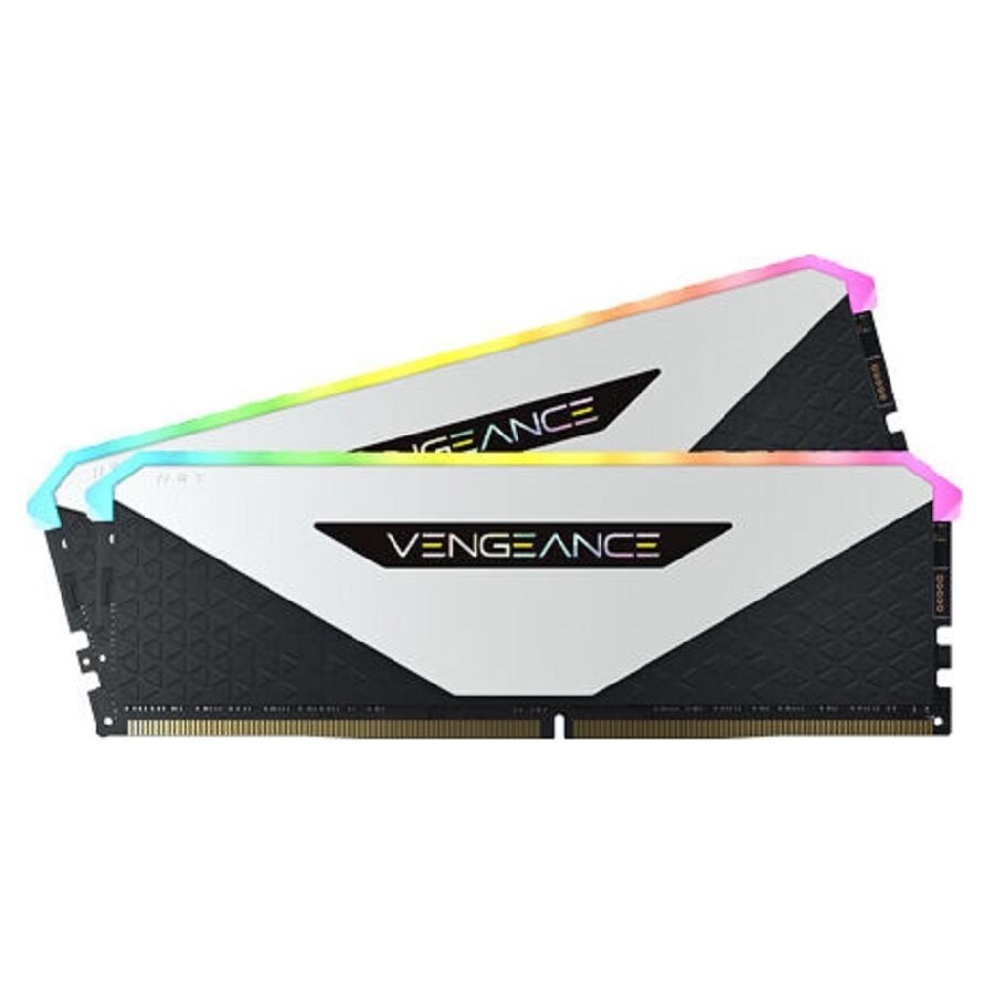 Оперативная память Corsair Vengeance RGB RT, 16 Гб (2х8), DDR4-3200 МГц, CL16, CMN16GX4M2Z3200C16W, белый
Оперативная память Corsair Vengeance RGB RT, 16 Гб (2х8), DDR4-3200 МГц, CL16, CMN16GX4M2Z3200C16W, белый