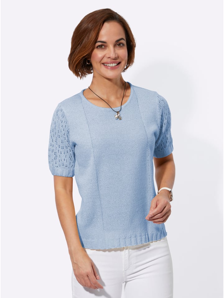 Свитер букле ледяного голубого цвета WITT WEIDEN
Свитер букле ледяного голубого цвета WITT WEIDEN