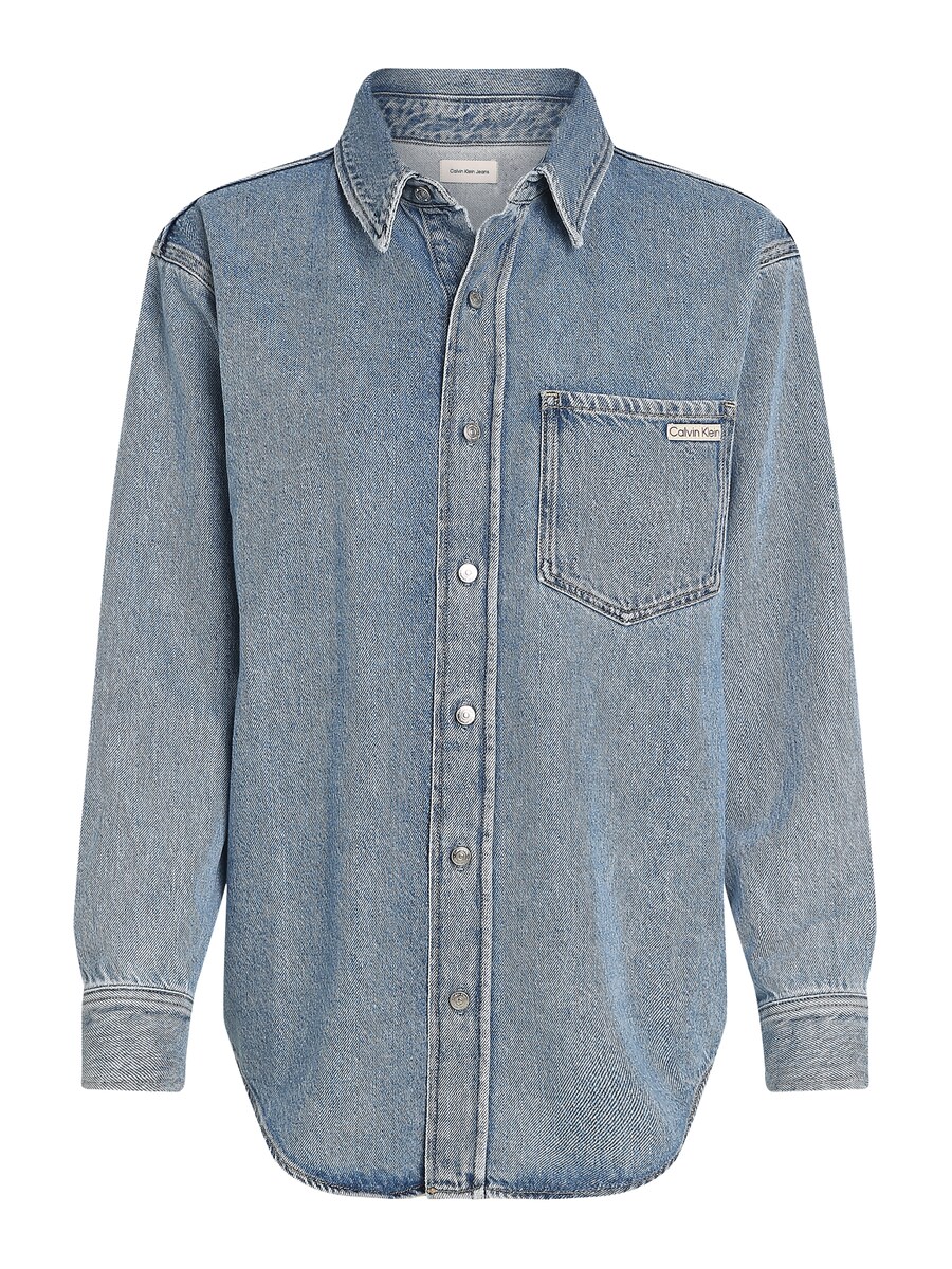 Блузка Calvin Klein Jeans, синий деним
Блузка Calvin Klein Jeans, синий деним