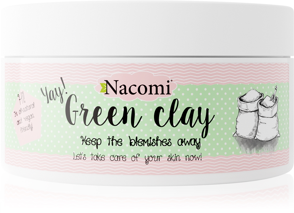 Ура! Глиняная маска убирает недостатки Nacomi, 65 гр
Ура! Глиняная маска убирает недостатки Nacomi, 65 гр