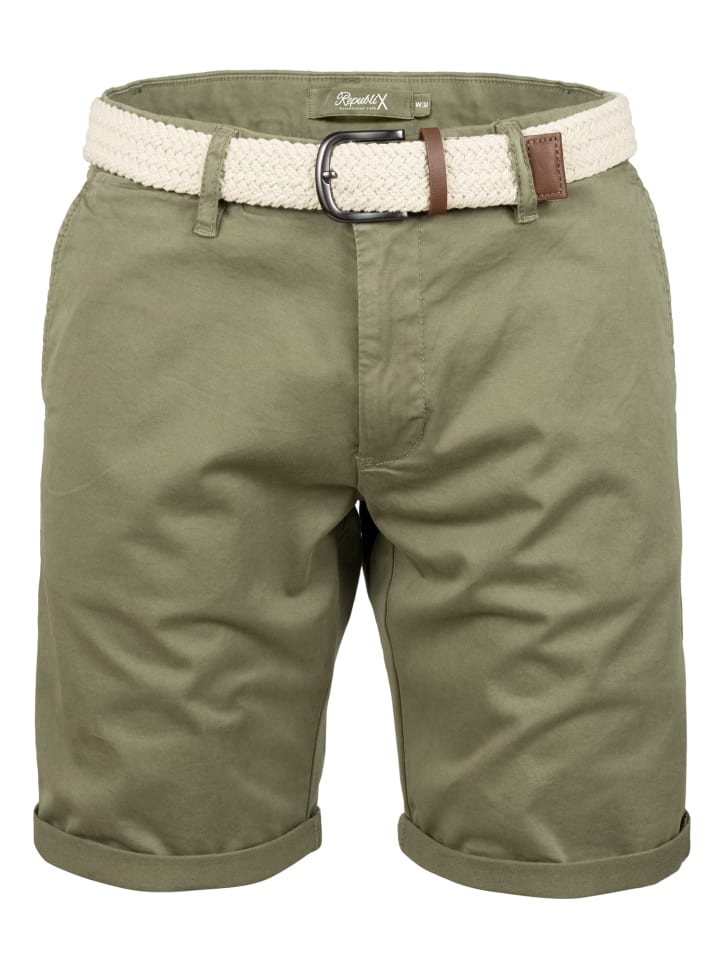 Тканевые шорты REPUBLIX, оливковый
Тканевые шорты REPUBLIX, оливковый