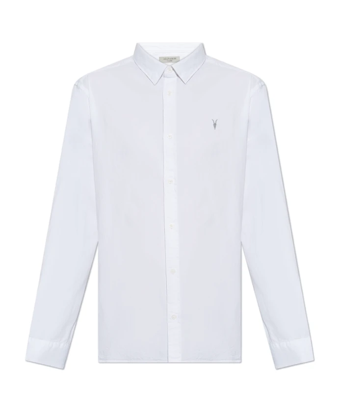 Рубашка боярышника Allsaints, белый 
Рубашка боярышника Allsaints, белый