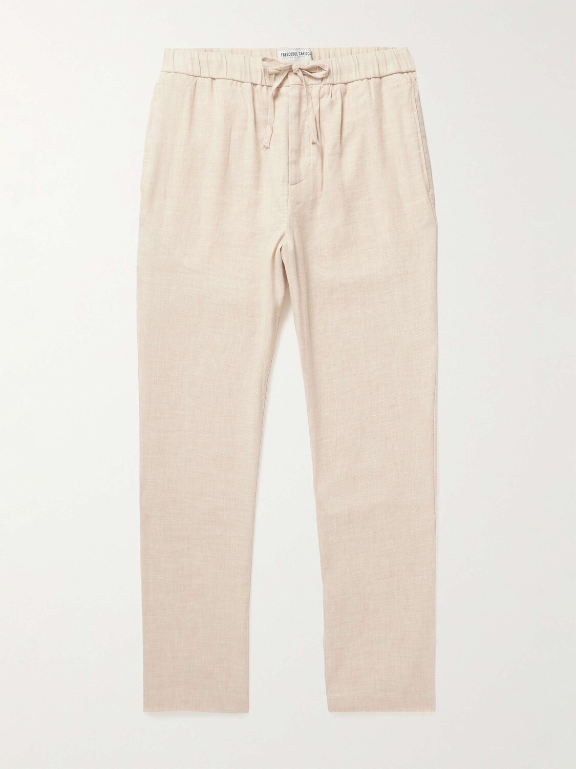 Брюки Oscar прямого кроя из льна и хлопка с кулиской Frescobol Carioca, бежевый
Брюки Oscar прямого кроя из льна и хлопка с кулиской Frescobol Carioca, бежевый