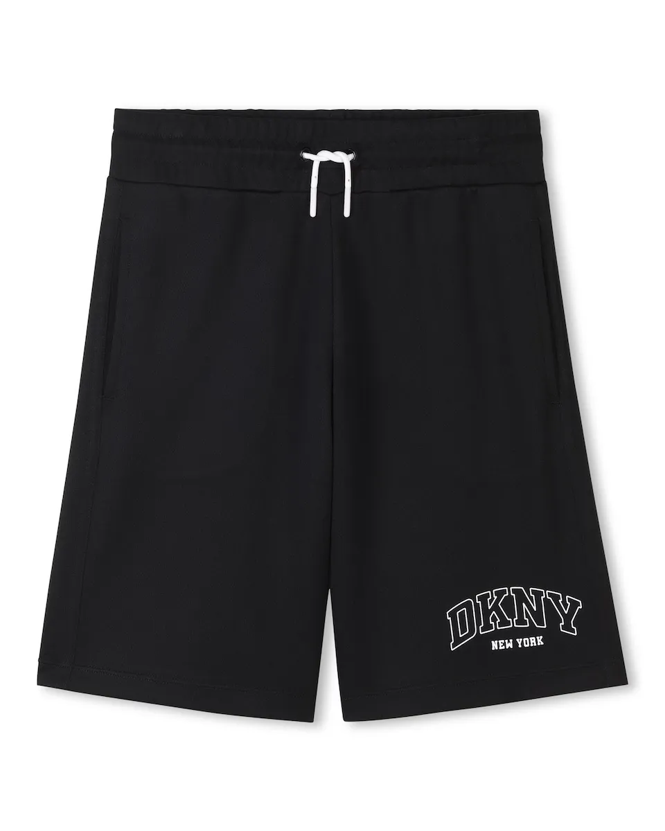 Простые черные шорты DKNY, черный
Простые черные шорты DKNY, черный