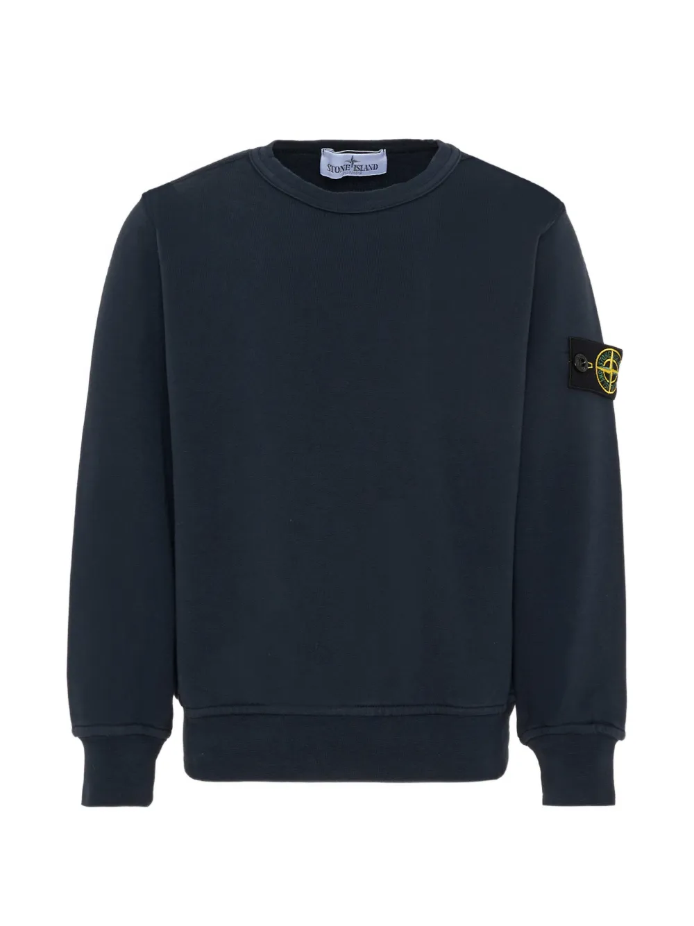 Свитшот с нашивкой-логотипом и круглым вырезом Stone Island Junior, синий
Свитшот с нашивкой-логотипом и круглым вырезом Stone Island Junior, синий