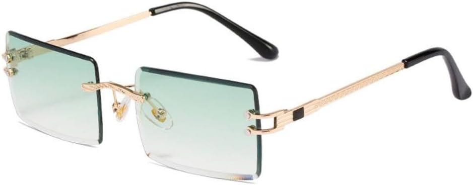 Солнцезащитные очки MUTYNE прямоугольной формы без оправы для женщин, модные квадратные очки без оправы для мужчин, защита от ультрафиолета UV400, ультралегкие очки, унисекс, Gold Green
Солнцезащитные очки MUTYNE прямоугольной формы без оправы для женщин, модные квадратные очки без оправы для мужчин, защита от ультрафиолета UV400, ультралегкие очки, унисекс, Gold Green