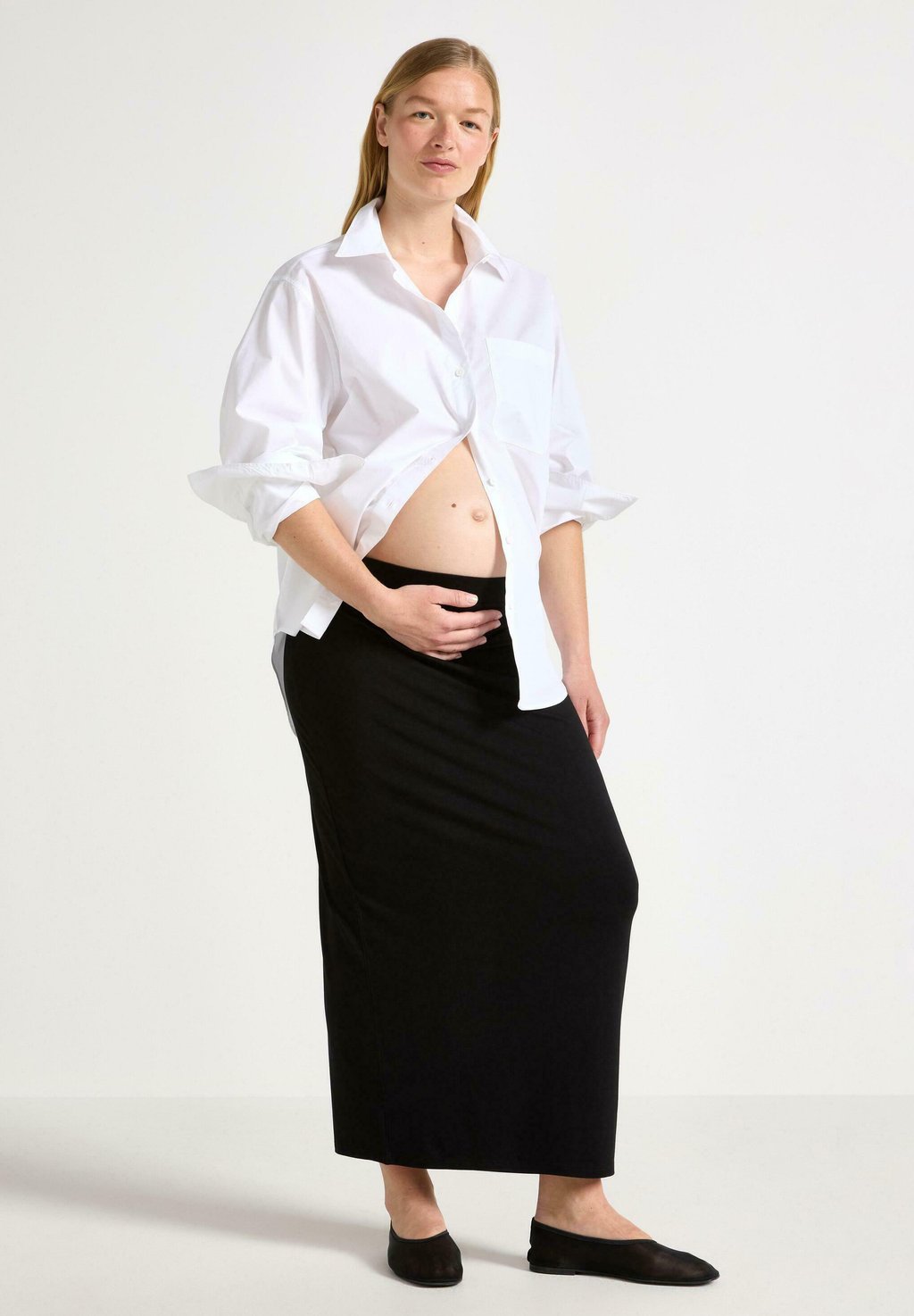 Длинная юбка Lindex, черный
Длинная юбка Lindex, черный