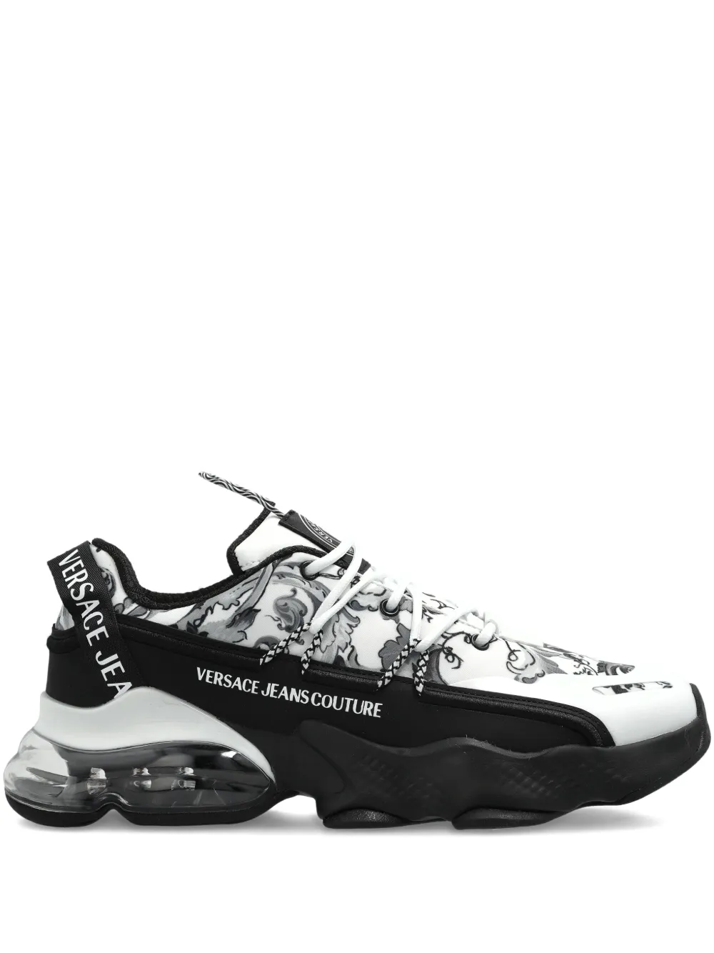 Кроссовки на шнуровке с принтом Baroque Versace Jeans Couture, белый
Кроссовки на шнуровке с принтом Baroque Versace Jeans Couture, белый