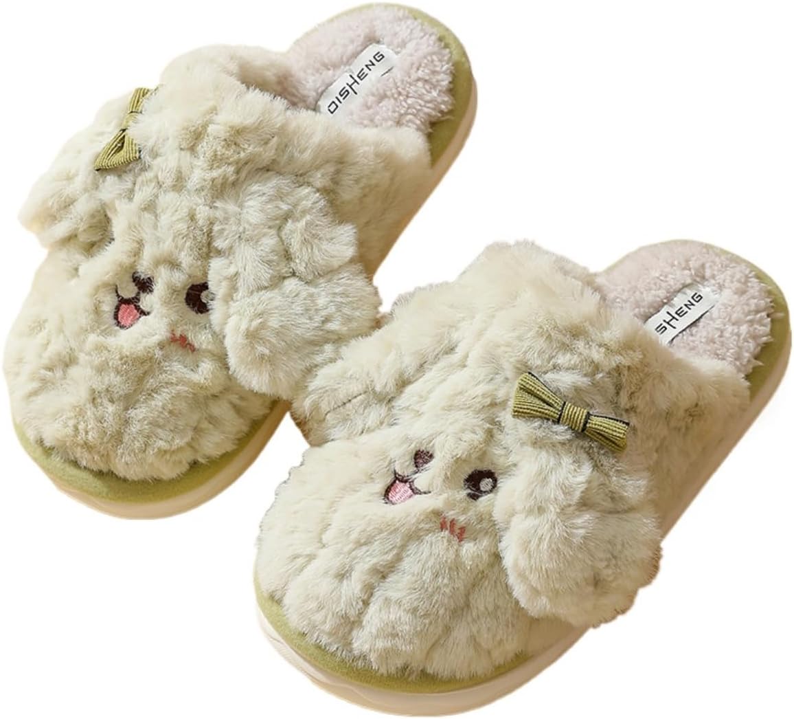 Милые домашние тапочки с бантом в виде щенка для женщин и мужчин, забавные мягкие плюшевые пушистые тапочки с теплой меховой подкладкой Pzq, светло-зеленый
Милые домашние тапочки с бантом в виде щенка для женщин и мужчин, забавные мягкие плюшевые пушистые тапочки с теплой меховой подкладкой Pzq, светло-зеленый
